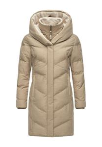 Зимнее пальто STEPP NATALKA COSY Ragwear, серо-коричневый