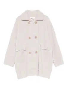 Двубортный кардиган Douuod Kids, нейтральный