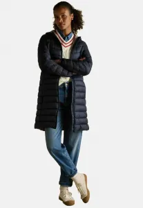 Зимняя куртка-поло стандартного кроя, водонепроницаемая, стеганая, с капюшоном. Joules, Navy