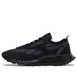 Спортивные кроссовки Reebok Classic Leather Legacy Shock Absorption Shoes/Sneakers Unisex Black, черный