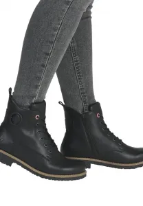 Ботильоны на шнуровке Rieker, Noir