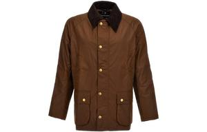 BARBOUR Эшби куртка с восковым покрытием и кнопками, Brown