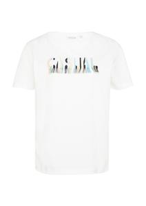 Футболка comma casual identity Shirt, белый