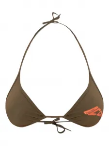 Бикини с треугольными чашками и логотипом DSQUARED2, зеленый