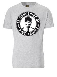 Футболка Logoshirt Gendarm von St Tropez, цвет grau-meliert