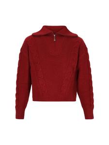 DreiMaster Женский свитер винного цвета