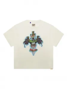 Хлопковая футболка Live For Metal Gallery Dept., белый