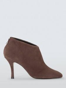 West Suede ботинки на высоком каблуке с круглым носком John Lewis, Brown