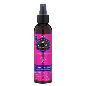 Несмываемый спрей 5-в-1 Hask Beauty Curl Care, 6 жидких унций (175 мл)