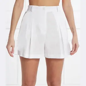 Шорты стандартного кроя высокая талия Patrizia Pepe, белый