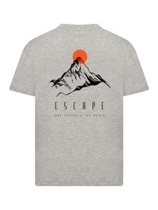 Футболка F4NT4STIC, пятнистый серый