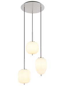 Подвесной светильник "BLACKY I" в серебре Globo lighting