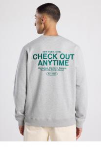 Толстовка America Today Sweatshirt, Grey/Mottled Grey