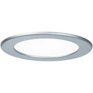 Светодиодная панель LED встроенная панель круглая 170 мм 12 Вт 4000K 1 шт. Нейтрально-белая светодиодная встроенная панель круглая 170 мм 12 Вт 4000K Paulmann, Chromfarben
