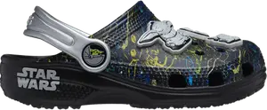 Кроссовки Star Wars x Classic Clog Toddler 'Grogu', черный