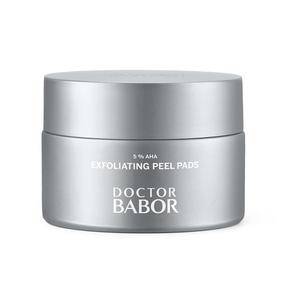 Отшелушивающие диски DOCTOR BABOR EXFOLIATING с 5% AHA-кислотами, сглаживающие и очищающие поры с экстрактом растений BIOGEN, веганские