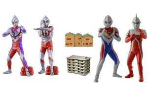 Коллекционные фигурки Ultimate Sparkling Collection Ultraman 01&02 в масштабе BANDAI