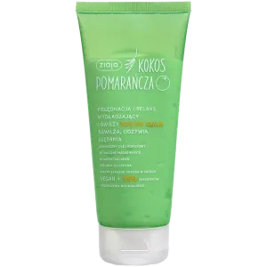 Разглаживающий и увлажняющий мусс для тела, снимающий стресс, 200 мл Ziaja Kokos pomarańcza