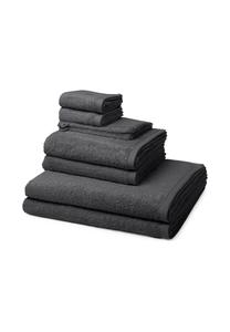 Набор махровых полотенец Ross Vita, 8 штук, графитовый