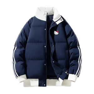 Hello Kitty Hello Kitty SS25 пуховик Unisex Sanrio, темно-синий