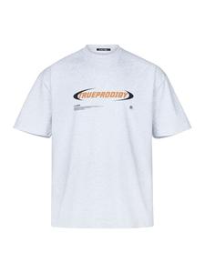 Trueprodigy Рубашка оверсайз Ravi серого меланжевого цвета