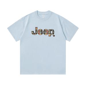 Футболка унисекс Crew Neck Moderate Jeep, sky синий