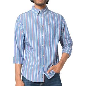 Tommy Hilfiger Мужская рубашка темно-синего цвета