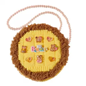 Сумка, small handcrafted creative, cartoon styling, вышивка diy материал TEMI