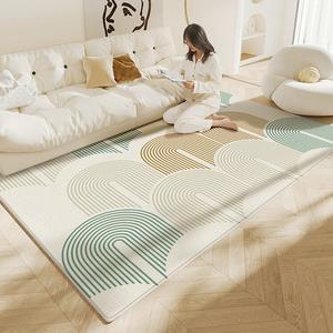 Dajiang Ковер 140х200 см для гостиной/спальни, роскошный, моющийся, с новым рисунком на изнанке