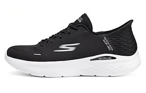 Кроссовки мужские Slip Ins с низким верхом, черные/белые Skechers