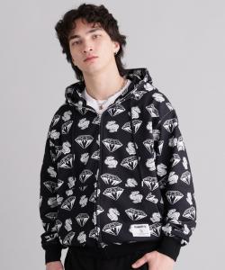MANASTASH x BILLIONAIRE BOYS CLUB / Billionaire Boys Club / Толстовка на молнии с логотипом EMB