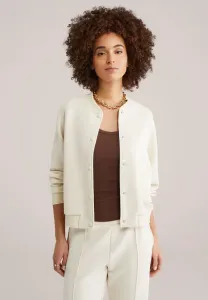 Толстовка на молнии We Fashion, Ecru