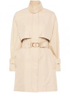Пальто с поясом TWINSET, нейтральный