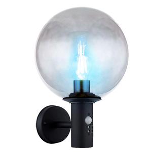 Globo Lighting Светодиодный уличный настенный светильник из нержавеющей стали, антрацитовый