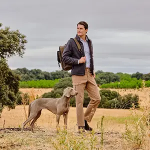 Мужская полярная куртка Verhunt, темно-синий