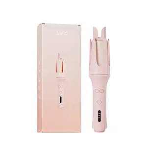 Автоматическая бигуди для волос без нагрева долговременная укладка стайлер для крупных волн JFB 803 OVL, розовый