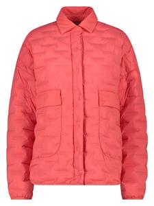 стеганая куртка красного цвета CMP
