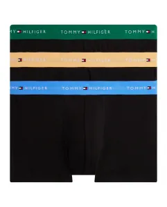 Набор из 3 боксеров в рубчик для мужчин Tommy Hilfiger, черный