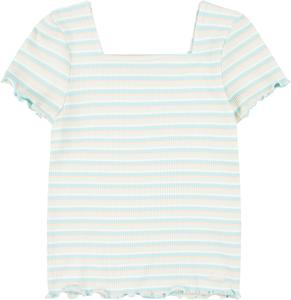 Футболка Levi's для девочек из трикотажа в рубчик, Angel Blue