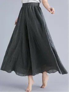 Новые штаны гаучо, штаны гаучо Doux Belle, цвет Dark Gray