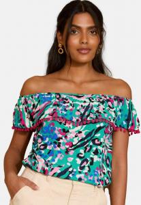 Блуза REGULAR FIT Love & Roses, зеленый