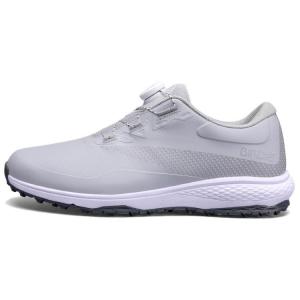 Birdie Мужские гольф-ботинки с амортизацией, износостойкие, с поддержкой, легкие, с отскоком, бело-серые, цвет White Gray