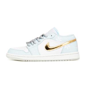 Jordan Air 1 3 Times Laboratory Abrasion Resistant низкие винтажные баскетбольные кроссовки Unisex Blue White