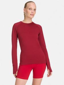 Топ с длинными рукавами Athlete Seamless для тренировок Sweaty Betty, Garnet Red Marl