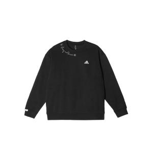 Adidas LABEL Свитшот Unisex Black Crew Neck Moderate