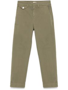 Хлопковые чиносы LIU JO, зеленый
