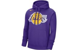 Толстовка с капюшоном из флиса NBA Los Angeles Lakers Nike, фиолетовый