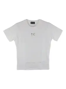 Футболка с логотипом Thug Club, белый