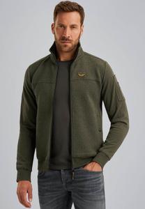 Толстовка PME Legend HYBRID, Beluga/Dark Green