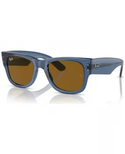 Унисекс солнцезащитные очки MEGA Wayfarer, RB0840S Ray-Ban, синий